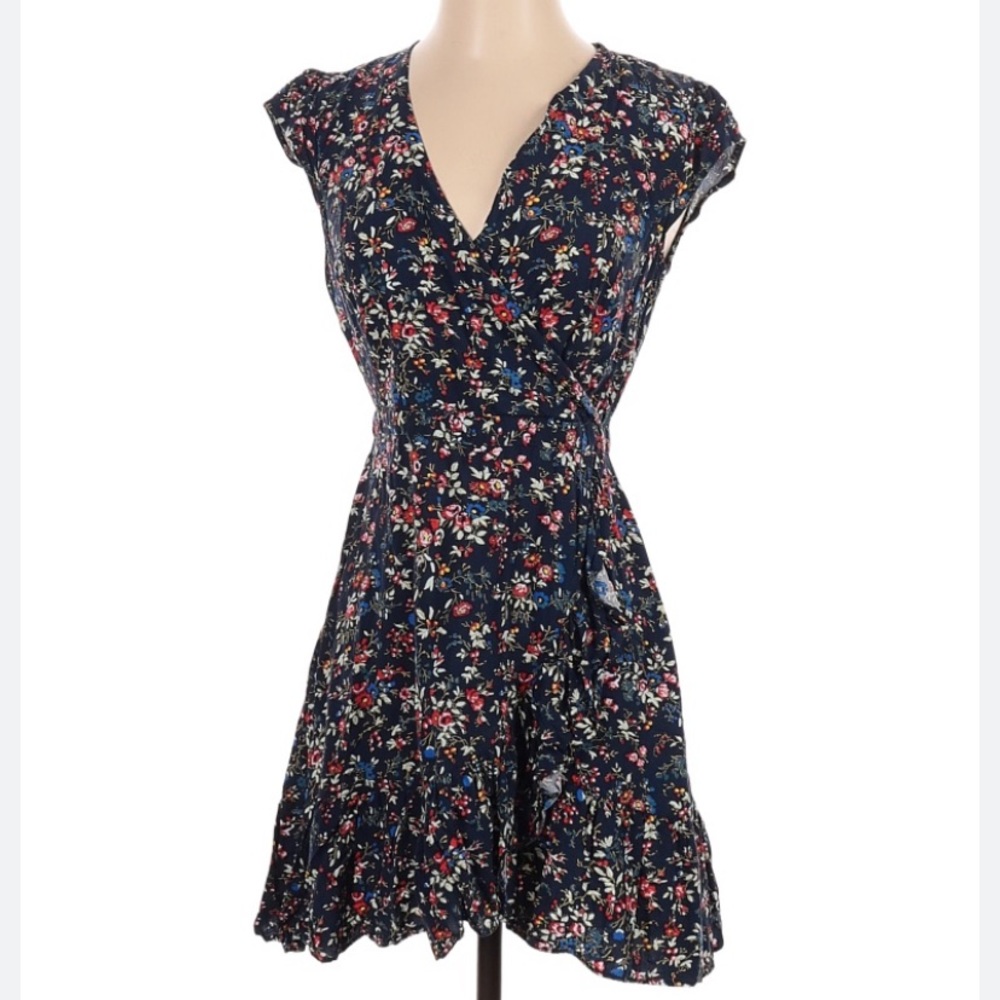 EUC High Low J.Crew Floral Dress